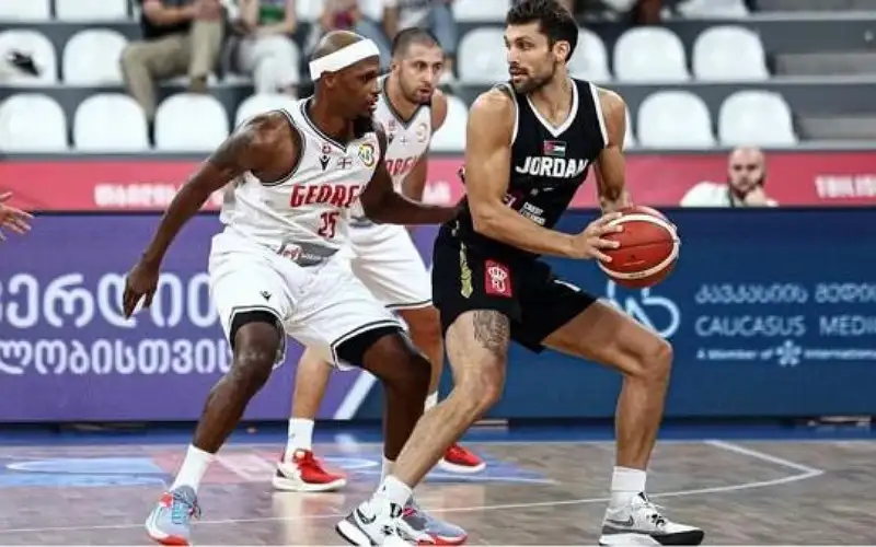 منتخب كرة السلة يخسر أمام جورجيا