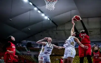 خروج المنتخب الوطني لكرة السلة للسيدات
