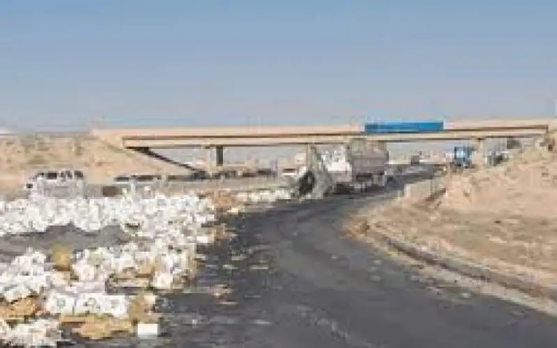 كاد أن يتسبب بكارثة .. سقوط