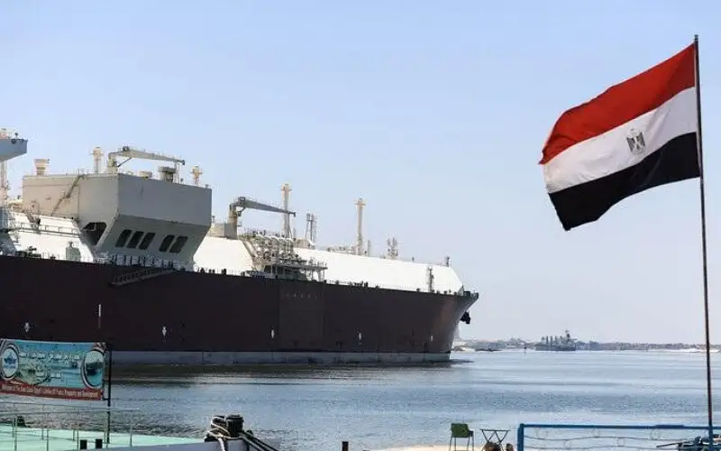 جنوح ناقلة غاز طبيعي بقناة السويس