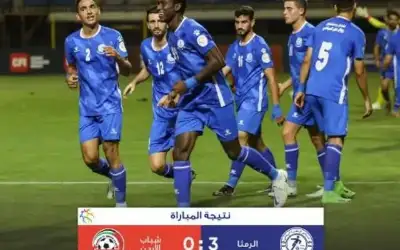 الرمثا يعاقب شباب الأردن بثلاثية