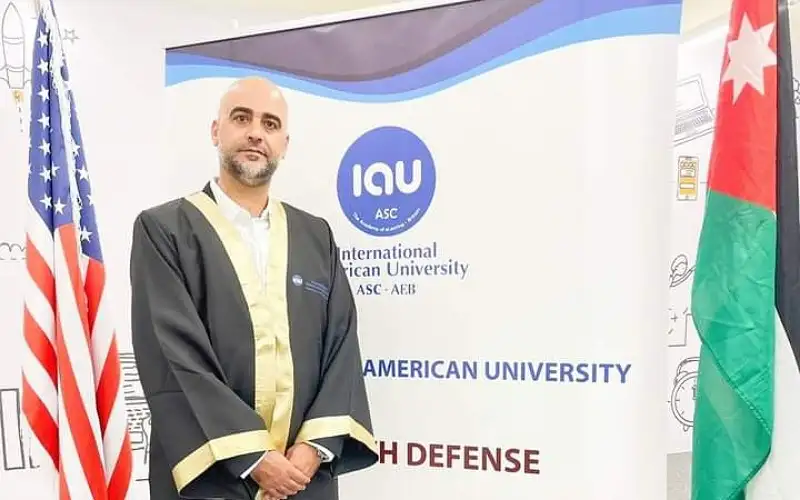 الجراح يحصل على درجة الماجستير من