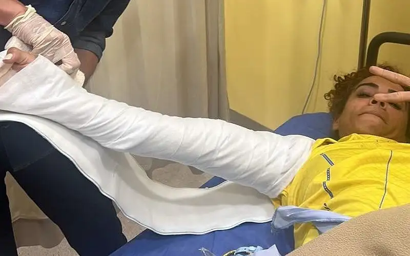 إصابة لاعبة نادي النصر السعودي للسيدات