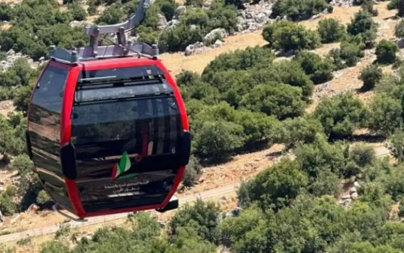 مهم بشأن استقبال زوار تلفريك عجلون