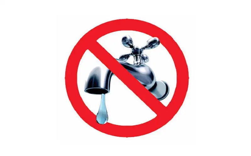 صيانة طارئة توقف ضخ المياه عن