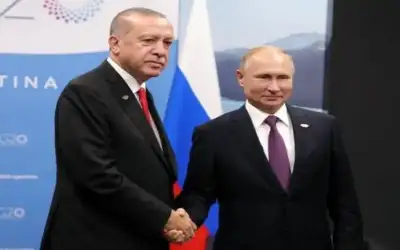 بوتين يلتقي أردوغان الاثنين المقبل ويبحثان