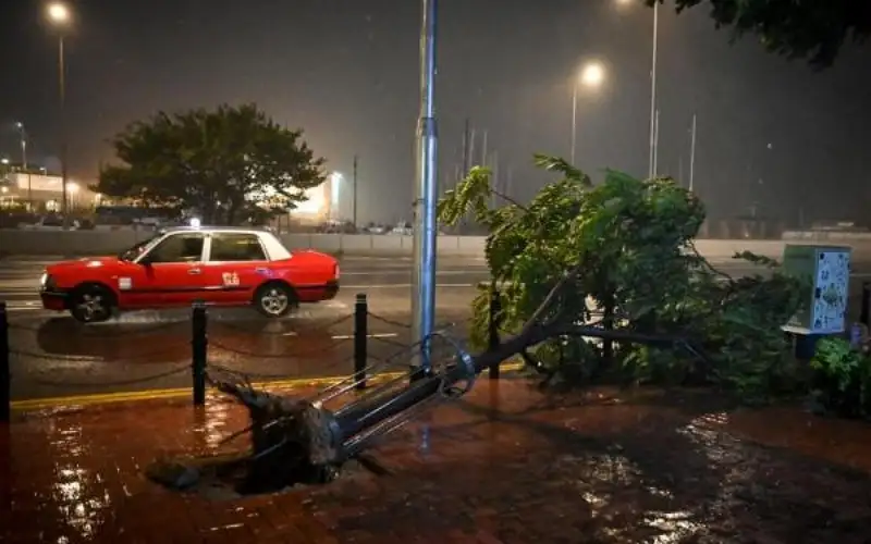 الإعصار ساولا يضرب مناطق في جنوب