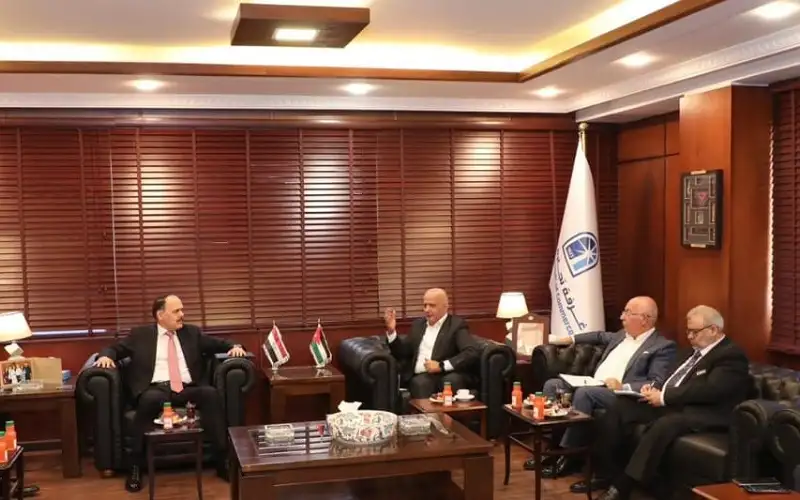 افتتاح المركز التجاري العراقي بعمان قبل