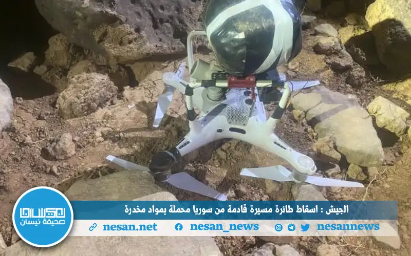 الجيش: اسقاط طائرة مسيرة قادمة من