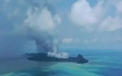 ثورة بركان بقوة 600 قنبلة نووية