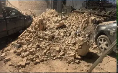التلفزيون المغربي: ارتفاع حصيلة ضحايا الزلزال