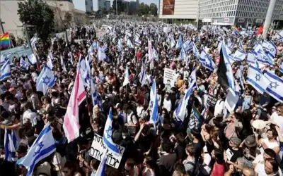 الاحتجاجات الإسرائيلية على التعديلات القضائية تتواصل