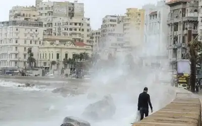 الأرصاد المصرية تحذر بخصوص العاصفة دانيال