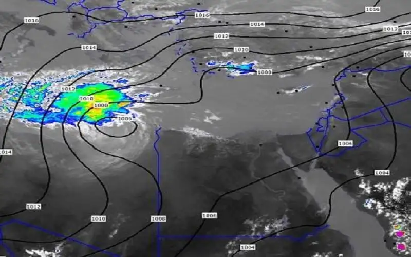 هل ستؤثر العاصفة دانيال على الاردن؟