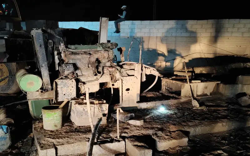 ضبط وردم 3 آبار مخالفة في