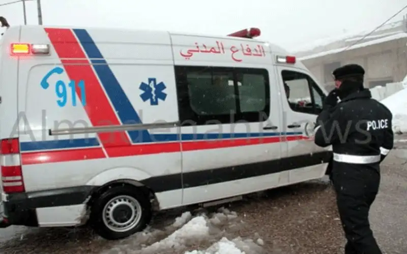 إصابة خطيرة بحادث تدهور مركبة في