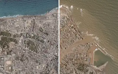 درنة.. أمل يخرج من تحت الأنقاض