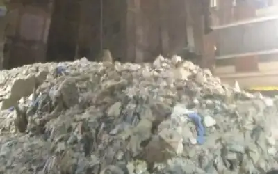 انهيار مبنى في مصر دون إصابات