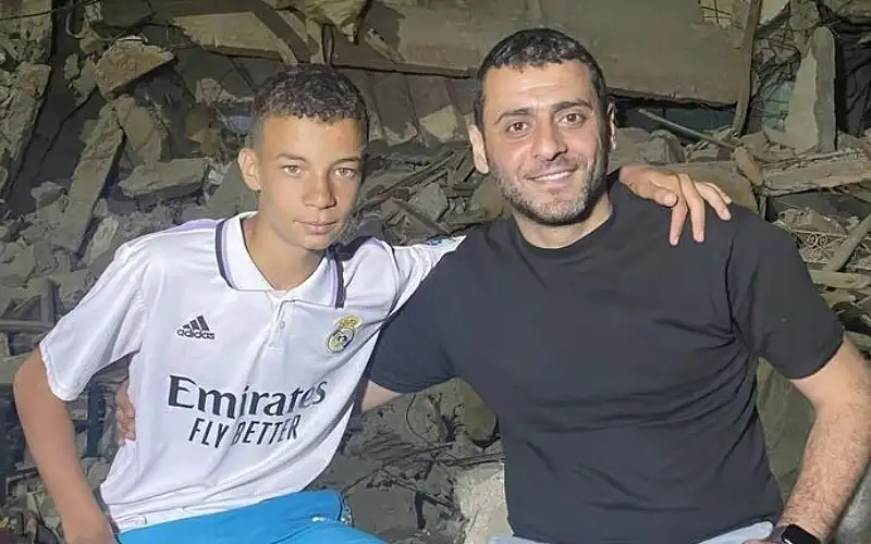 ريال مدريد يتبنى طفلا فقد عائلته