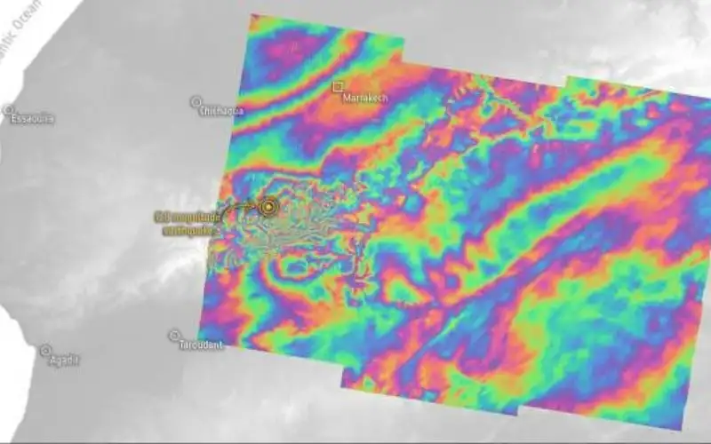 بعد زلزال المغرب .. الأقمار الاصطناعية