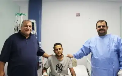 نجاة الشاب الشورة بعد لدغة أفعى