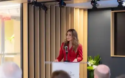 الملكة رانيا رئيسا عالميا مشاركا لمبادرة