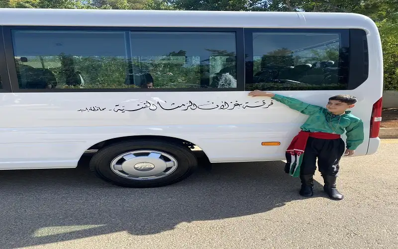 اهداء من الملك .. فرقة الرمثا