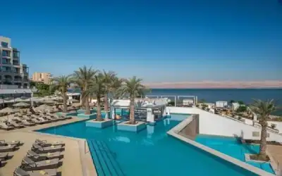 %86 نسبة إشغال فنادق البحر الميت