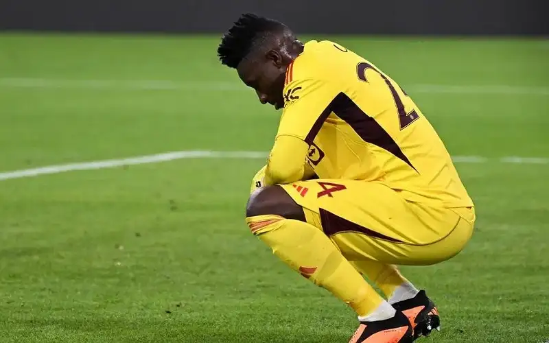 أونانا يعترف: خذلت مانشستر يونايتد