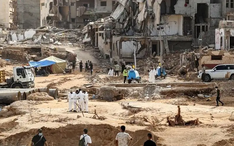 43 ألف نازح بليبيا نتيجة الإعصار