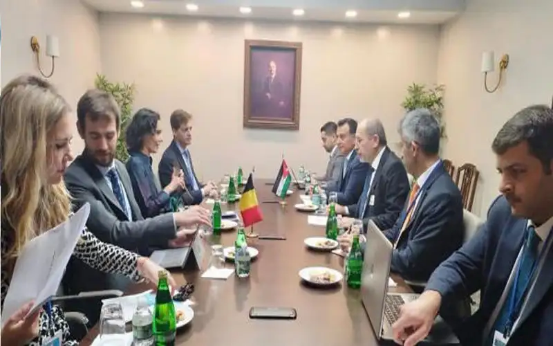الأردن وبلجيكا يبحثان أزمة اللجوء