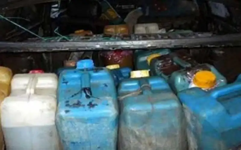 ديزل وبنزين مهرب في الضليل