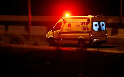 إصابات بحادث تصادم بين 3 مركبات