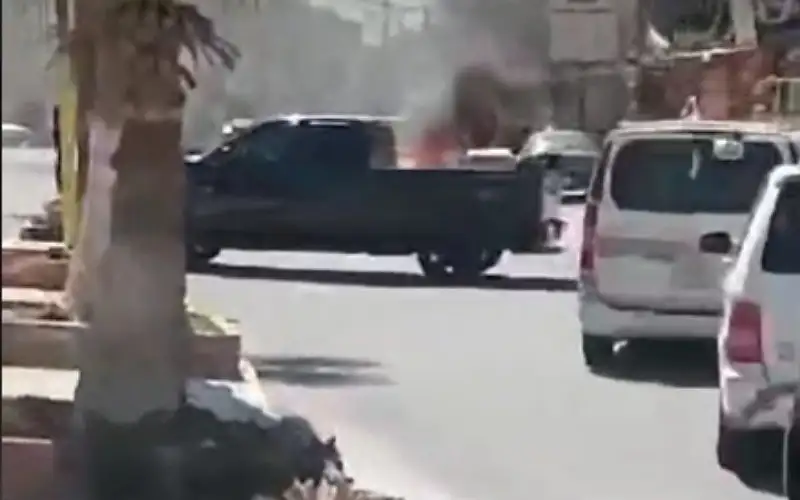 اعمال شغب في الرمثا خلال مداهمات