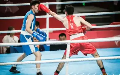 انتصار أردني بمنافسات الملاكمة الآسيوية