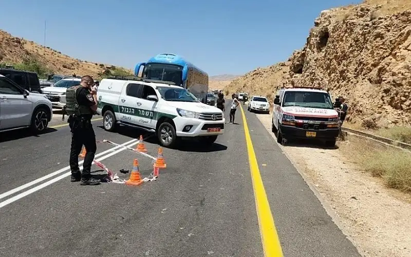 عملية إطلاق نار عند حاجز الحمرا