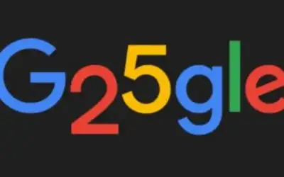 غوغل يحتفل بمرور 25 سنة على