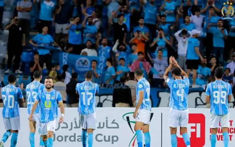 الفيصلي يعلن قائمته لمواجهة الشارقة الإماراتي