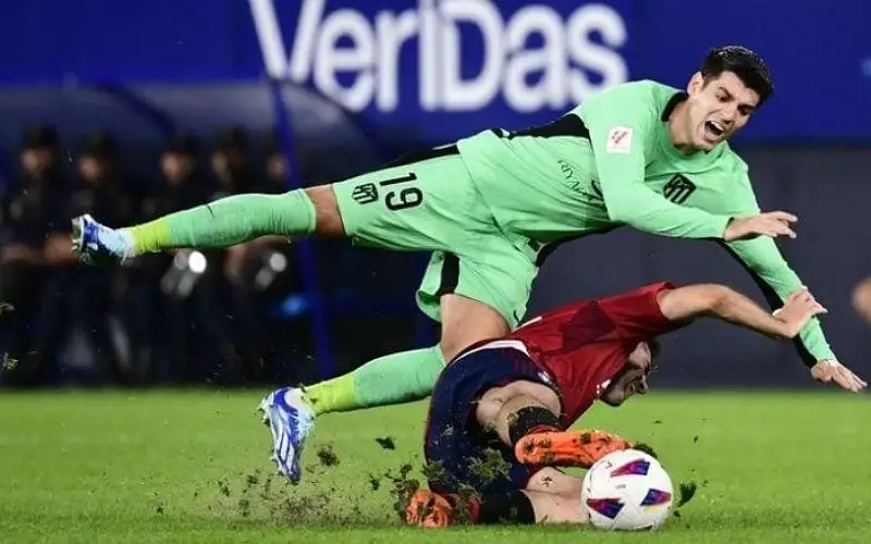 أتلتيكو مدريد يكرس عقدته لأوساسونا بثنائية