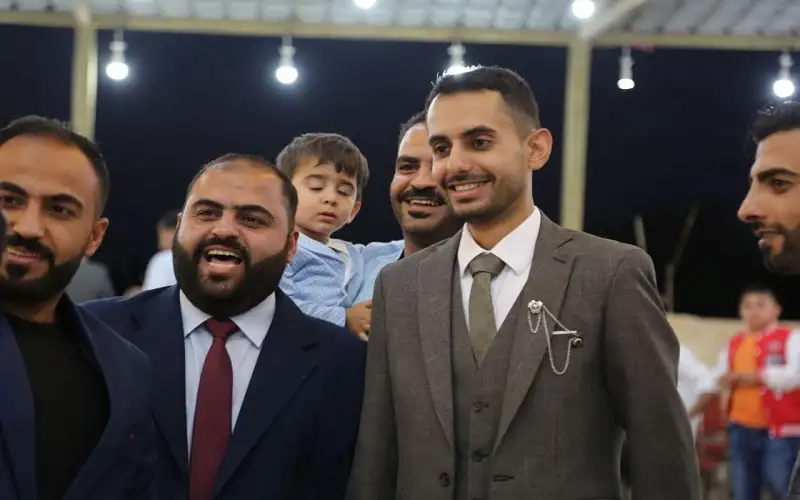 محمد الحواتمة يحتفل بعقد قرانه.. صور