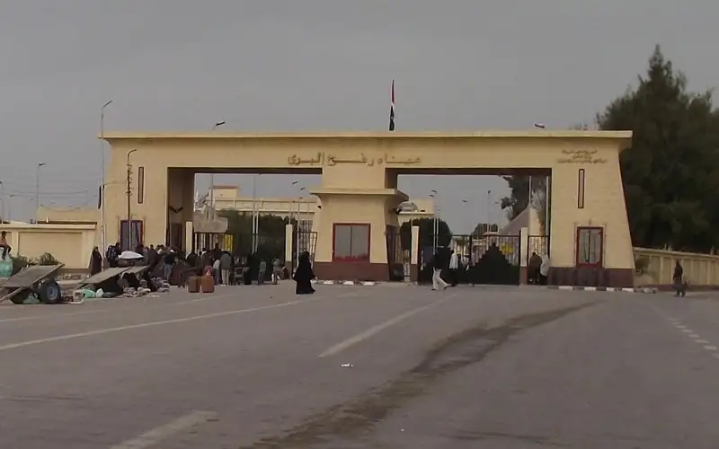 إغلاق معبر رفح الحدودي بين غزة