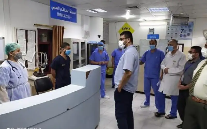 استشهاد عامل في مستشفى الإندونيسي في