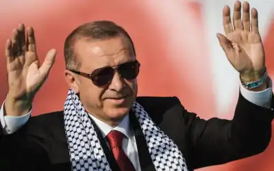 أردوغان يؤكد وقوف تركيا بوجه الاحتلال