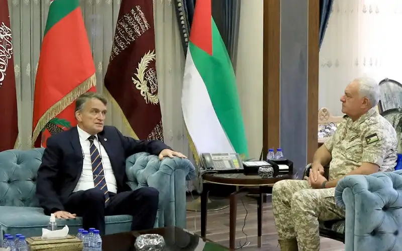 اللواء الحنيطي يبحث مع وكيل الأمين