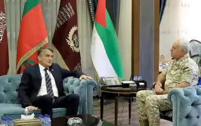 اللواء الحنيطي يبحث مع وكيل الأمين