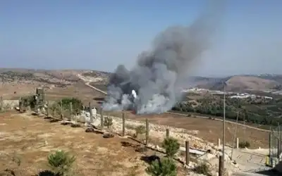صواريخ لبنانية تسقط في الجليل الغربي