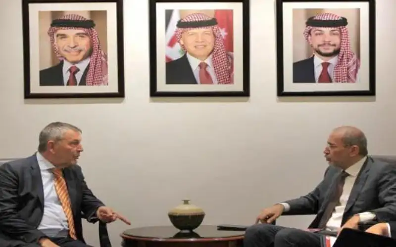 الصفدي يبحث تطورات الاوضاع في غزة