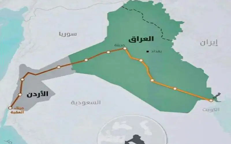 أنبوب نفط البصرة العقبة للواجهة مجددا