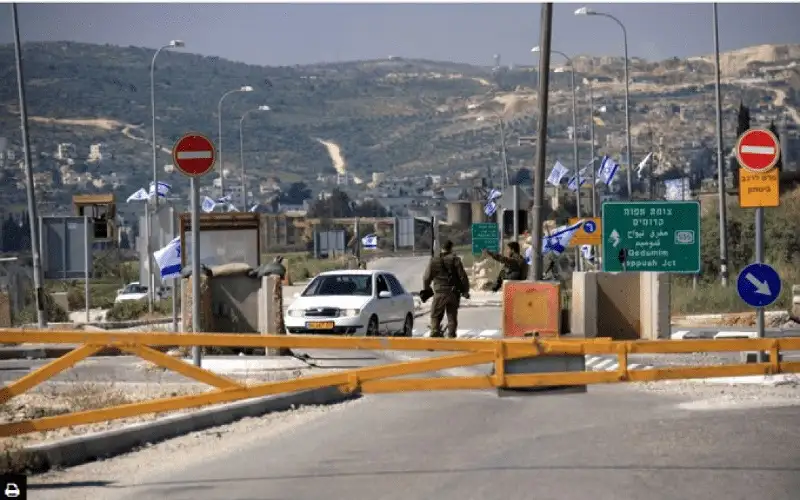 إطلاق نار يستهدف حاجز دوتان العسكري بجنين