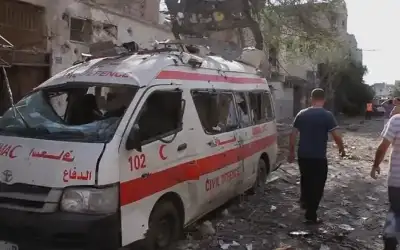 الصليب الأحمر: قطاع الصحة بغزة على